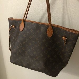 (SOLD)Louis Vuitton Neverfull MM bag